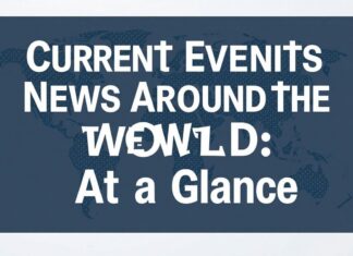 Dünya’da Güncel Olaylar ve Haberler: Bir Bakışta Current Events and News Around the World: At a Glance