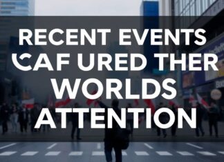 Dünyanın Dikkatini Çeken Son Günlerdeki Olaylar Recent Events That Have Captured the World's Attention