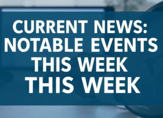 Güncel Haberler: Bu Hafta Dikkat Çeken Olaylar Current News: Notable Events This Week