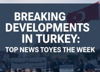Türkiye’de Son Dakika Gelişmeler: Haftanın Öne Çıkan Haberleri Breaking Developments in Turkey: Top News Stories of the Week