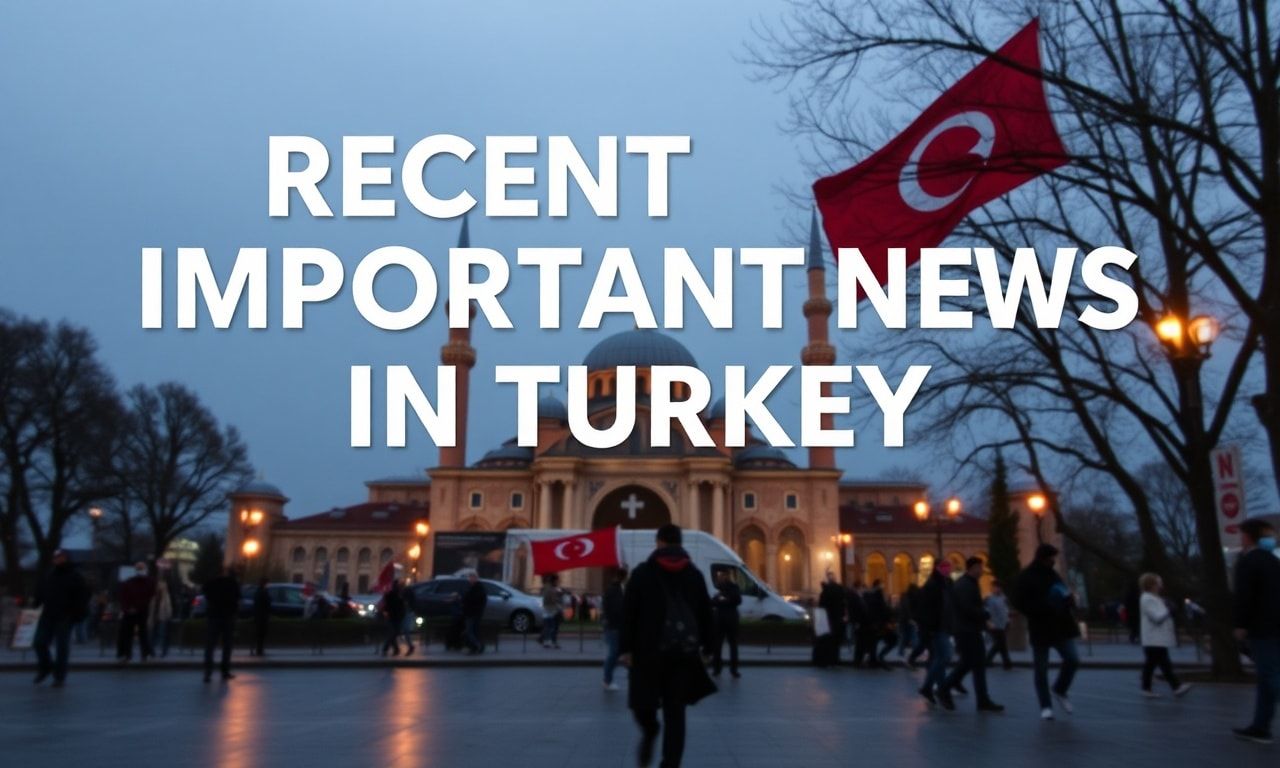 featured-t-rkiye-de-son-g-nlerdeki-en-nemli-haberler Recent Important News in Turkey