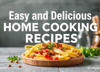 Evde Kolay ve Lezzetli Yemek Tarifleri: Şeflerimizden İpucları Easy and Delicious Home Cooking Recipes: Tips from Our Chefs
