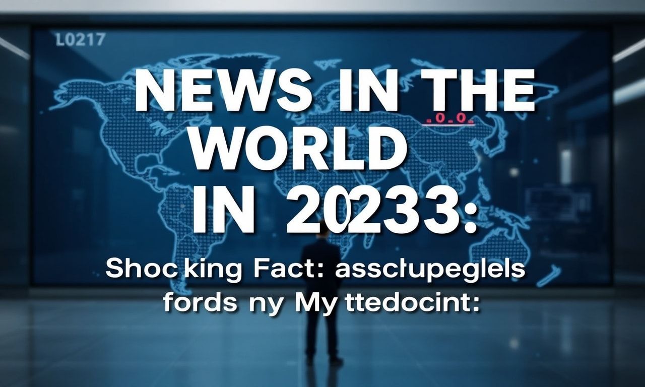featured-haberler-d-nyas-nda-2023-a-rt-c-ger-ekler-ve-d-nce News in the World in 2023: Shocking Facts and My Thoughts