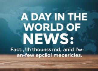 Haberler Dünyasında Bir Gün: Gerçekler, Düşünceler ve Bir Kaç Özel Anı A Day in the World of News: Facts, Thoughts, and a Few Special Memories