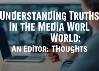 Medya Dünyasında Gerçekleri Anlamak: Bir Editörün Düşünceleri Understanding Truths in the Media World: An Editor's Thoughts