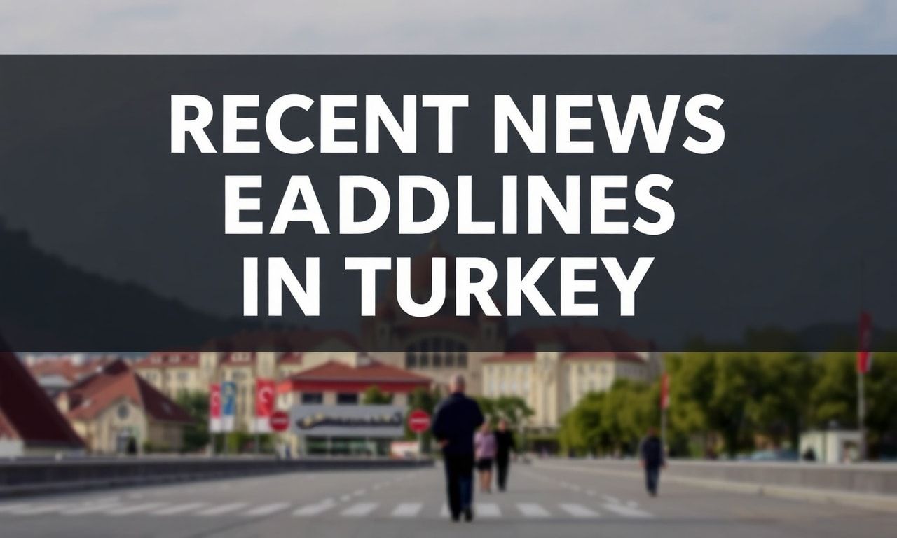 featured-t-rkiye-de-son-g-nlerde-dikkat-eken-haberler Recent News Headlines in Turkey